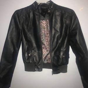 leather jacket